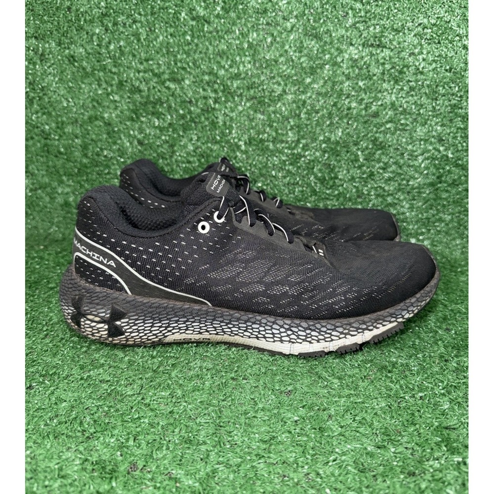 Under Armour HOVR Machina Mens Size 9‎ Black Running Shoes Sneakers Bluetooth